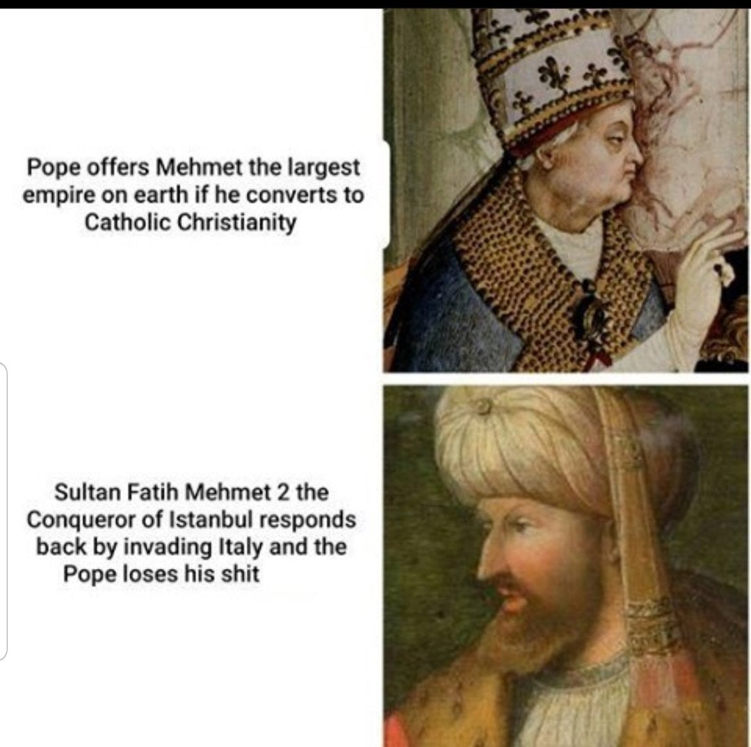 Mehet and pope censor